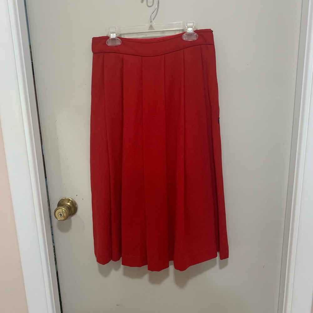 Billy Reid Red Women's Skirt